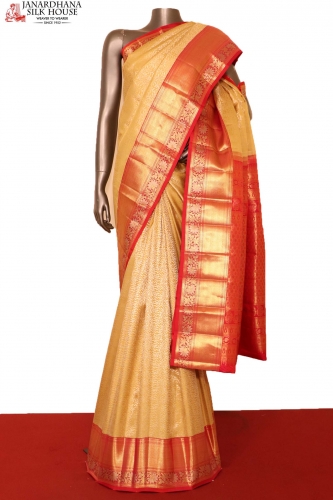 Grand Kanchipuram Wedding Silk Saree